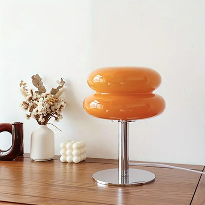 Lampe en Verre Soufflé LumoGlass – Éclairage Élégant & Dimmable
