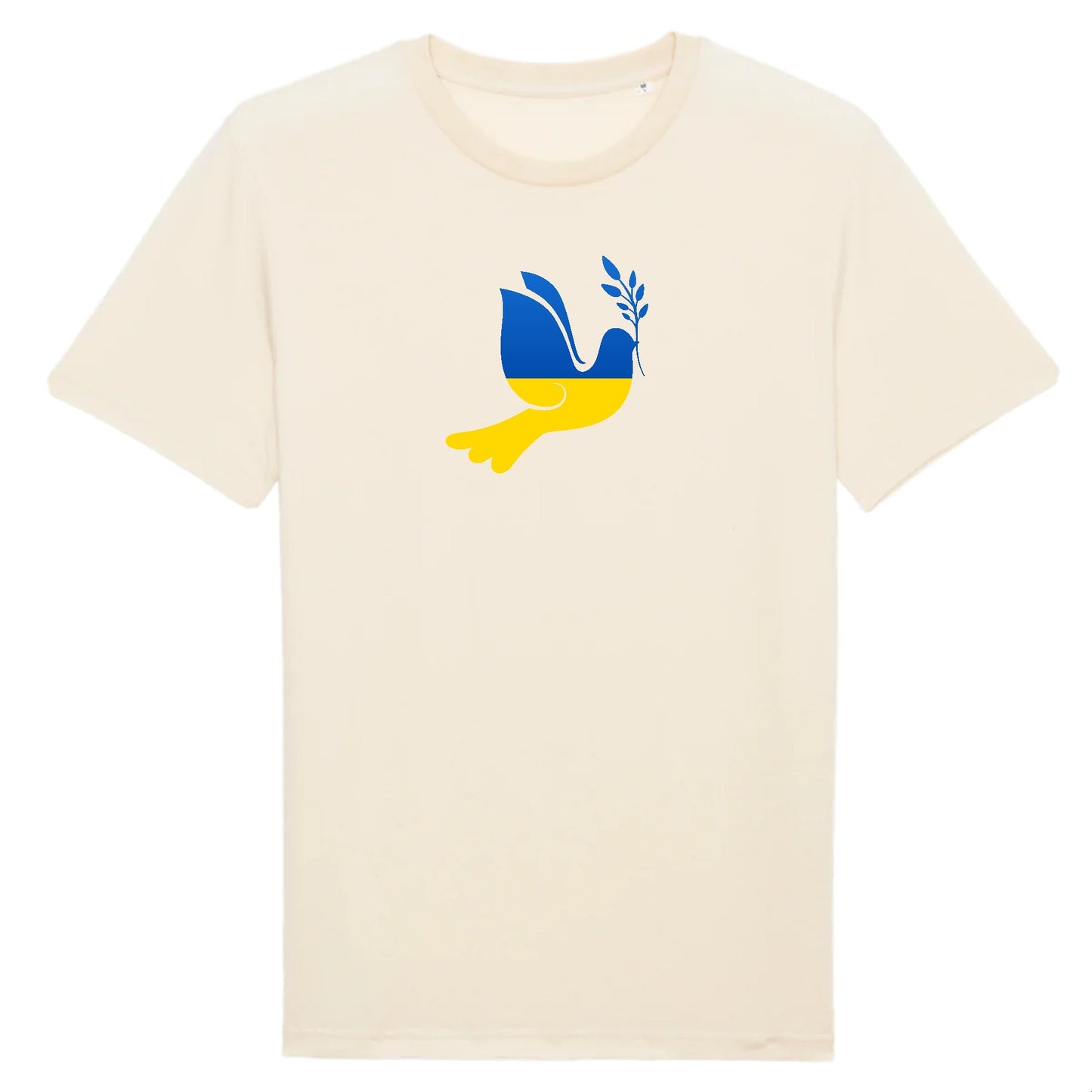 T shirt Unisex Ukraine Colombe de la Paix