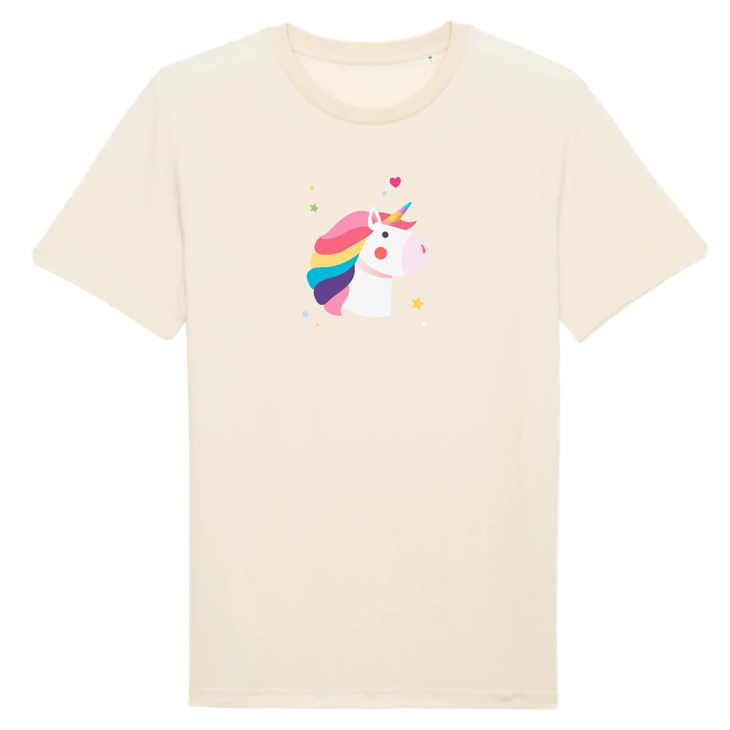 T shirt Unisex Tête de licorne