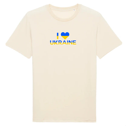 T shirt Unisex J'aime l'Ukraine