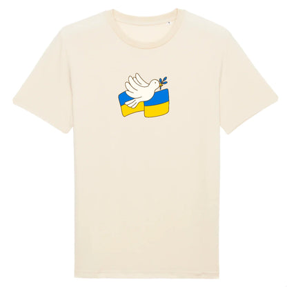 T shirt Unisex Ukraine appel à la paix