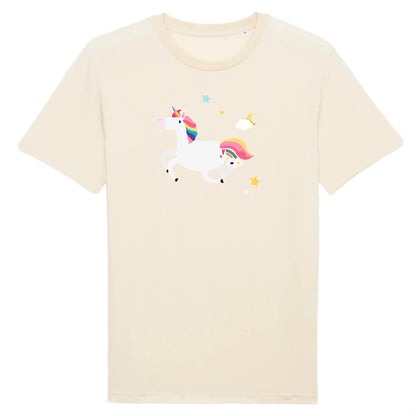 T shirt Unisex Licorne et étoiles
