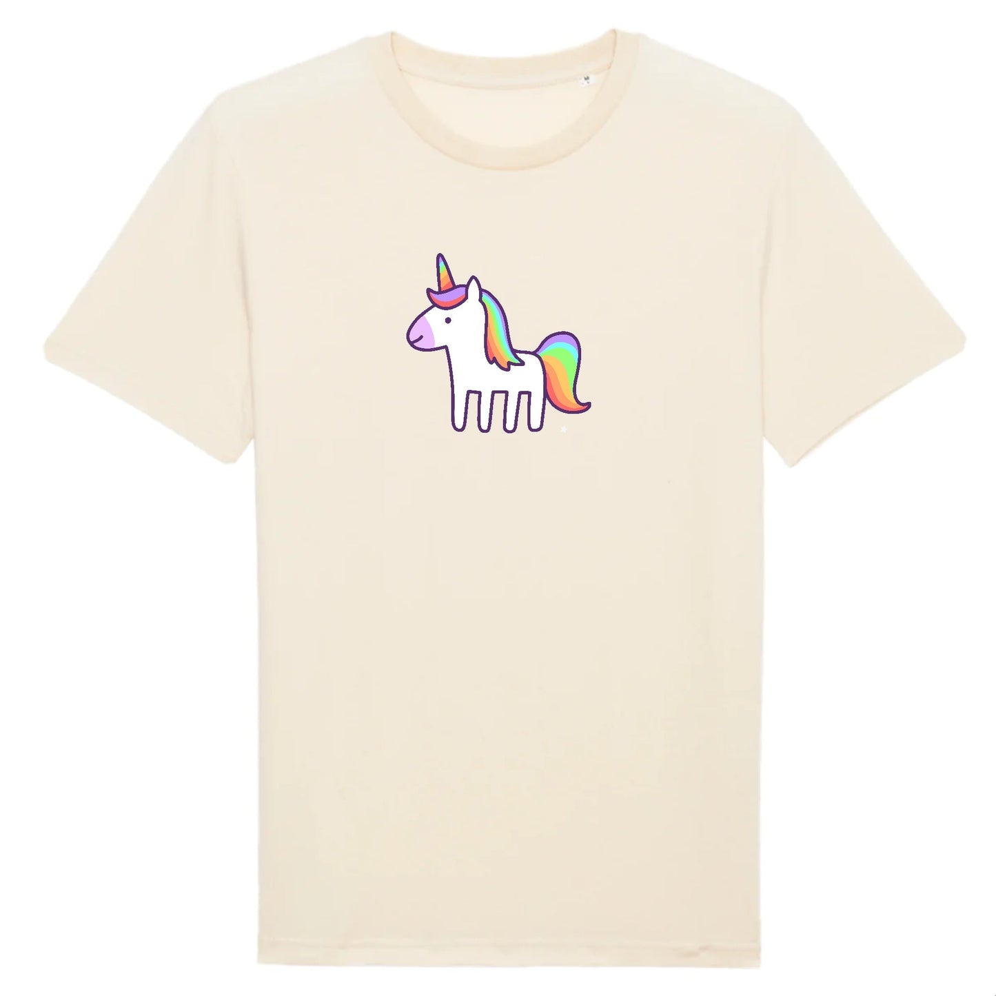 T shirt Unisex Licorne Arc en ciel