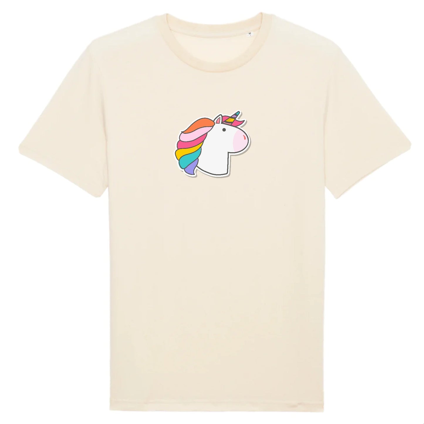 T shirt Unisex Licorne visage