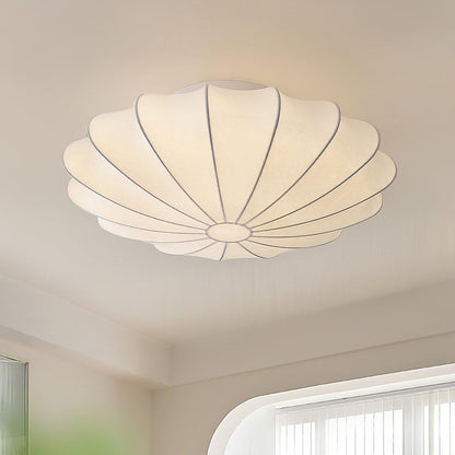 Plafonnier Design Inspiré des Coquillages - Éclairage Moderne en Métal et Polymères