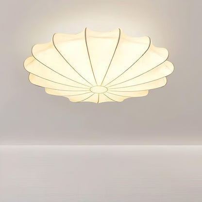Plafonnier Design Inspiré des Coquillages - Éclairage Moderne en Métal et Polymères
