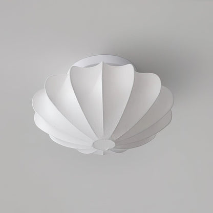 Plafonnier Design Inspiré des Coquillages - Éclairage Moderne en Métal et Polymères