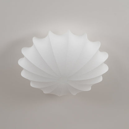 Plafonnier Design Inspiré des Coquillages - Éclairage Moderne en Métal et Polymères