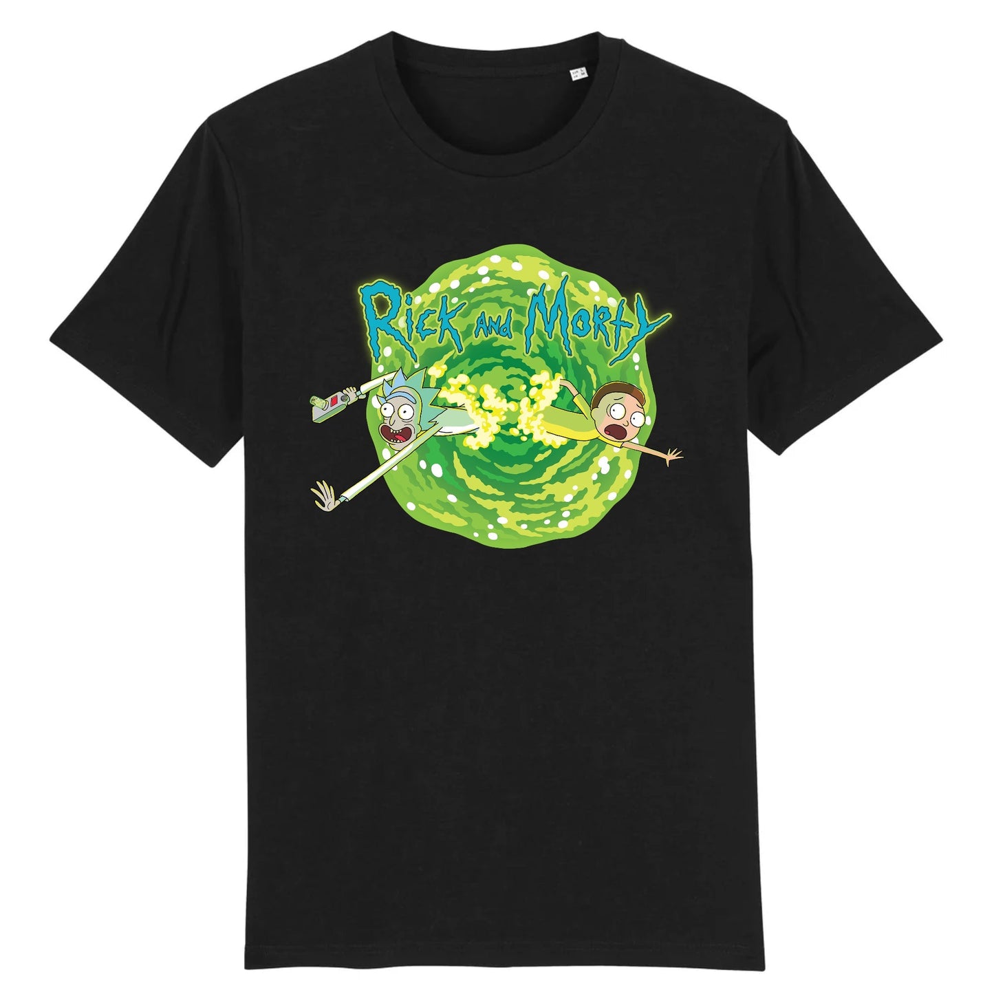 T shirt rick et morty lave