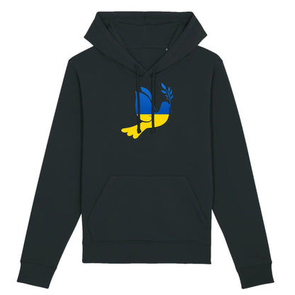 Sweat à capuche Ukraine Colombe de la Paix