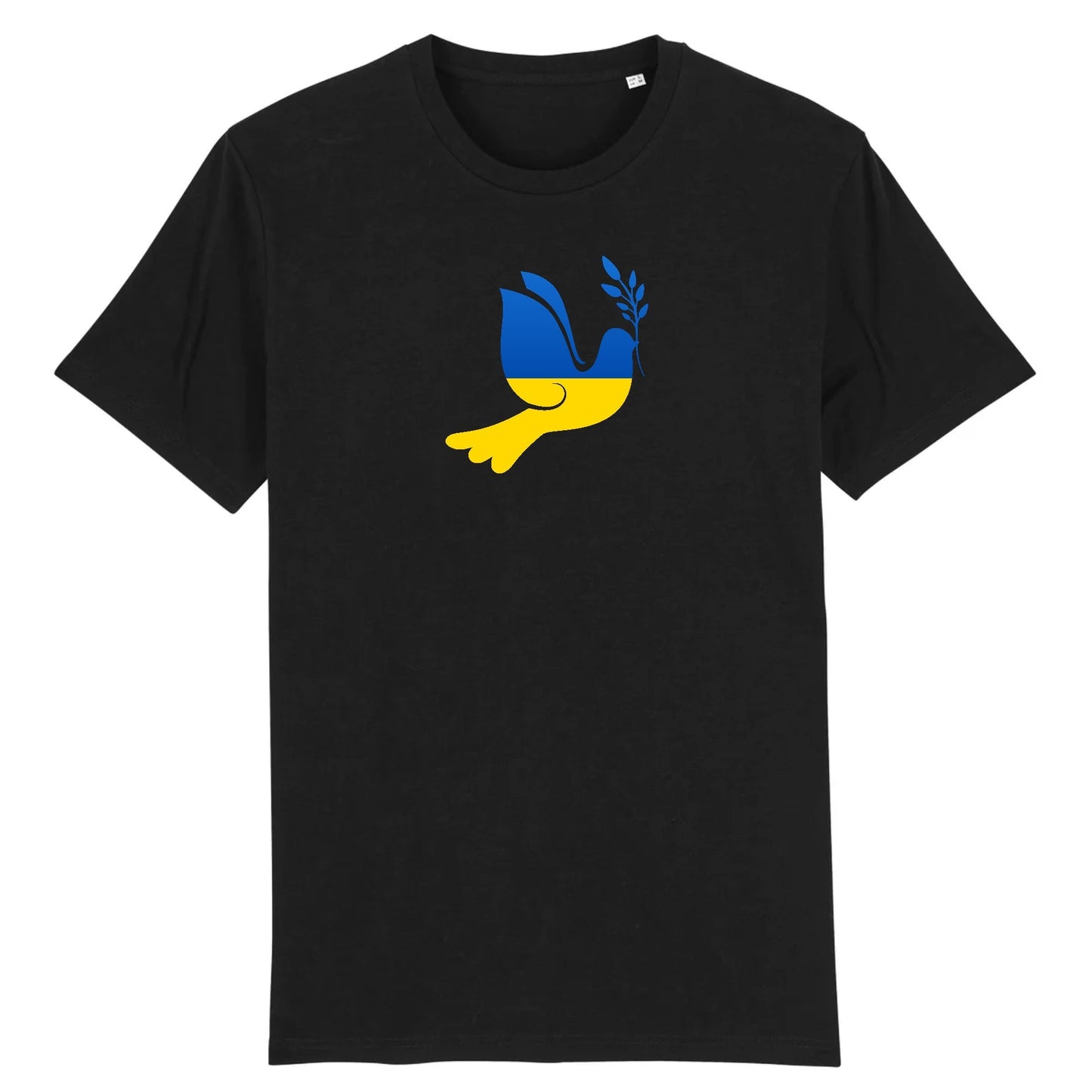 T shirt Unisex Ukraine Colombe de la Paix