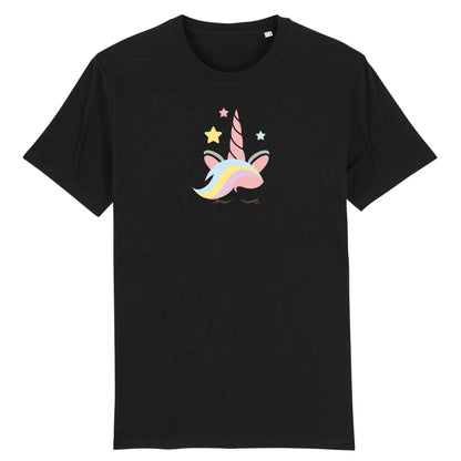 T shirt Licorne avec corne rose
