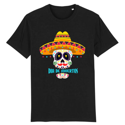 T shirt tete de mort mexicaine dia de muertos