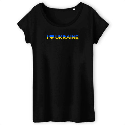 T shirt Femme I Love Ukraine