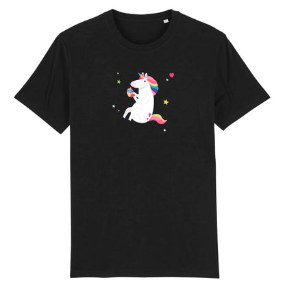 T shirt Unisex Licorne avec cupcake