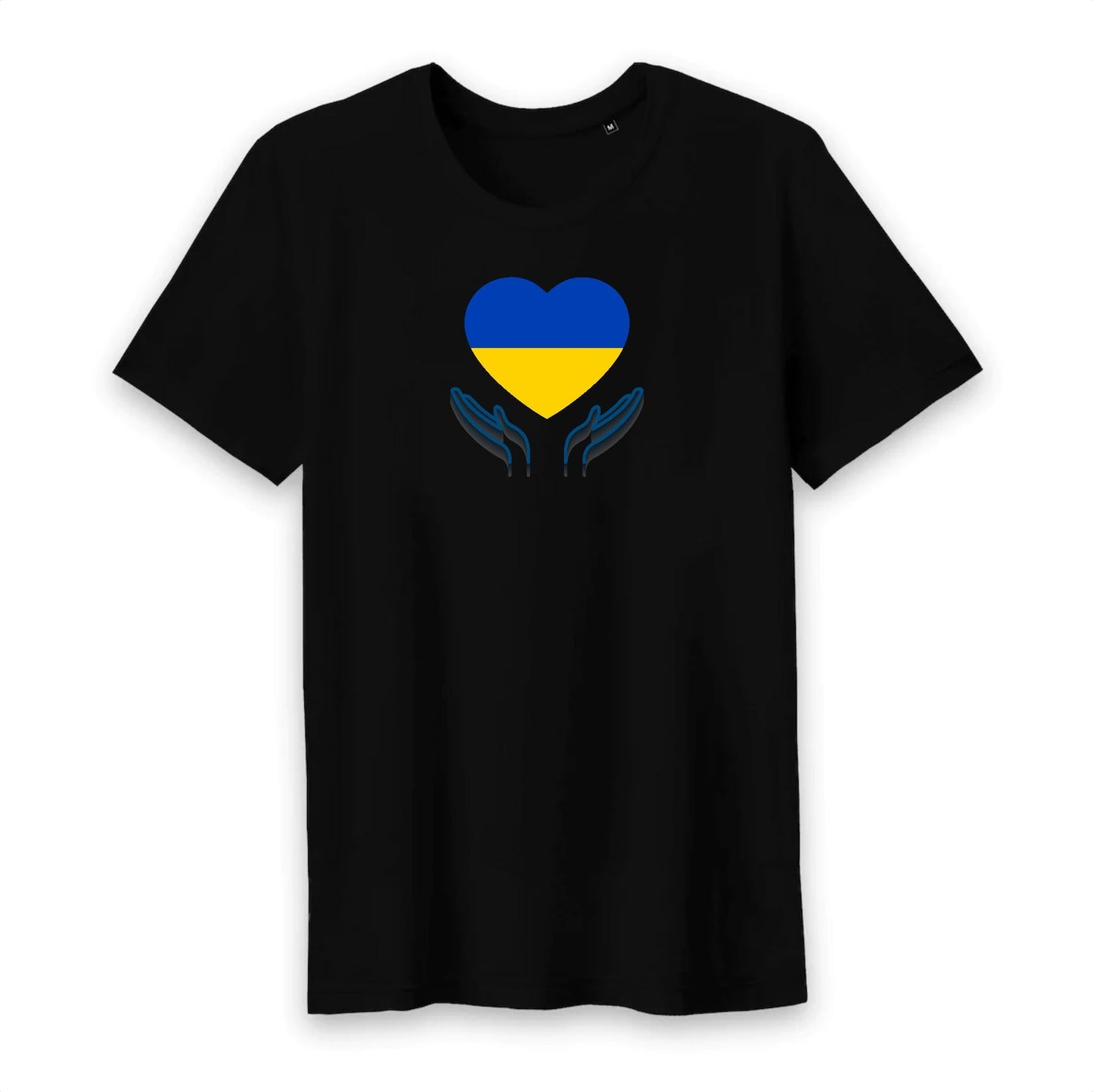 T shirt homme col rond Ukraine Prière pour la Paix