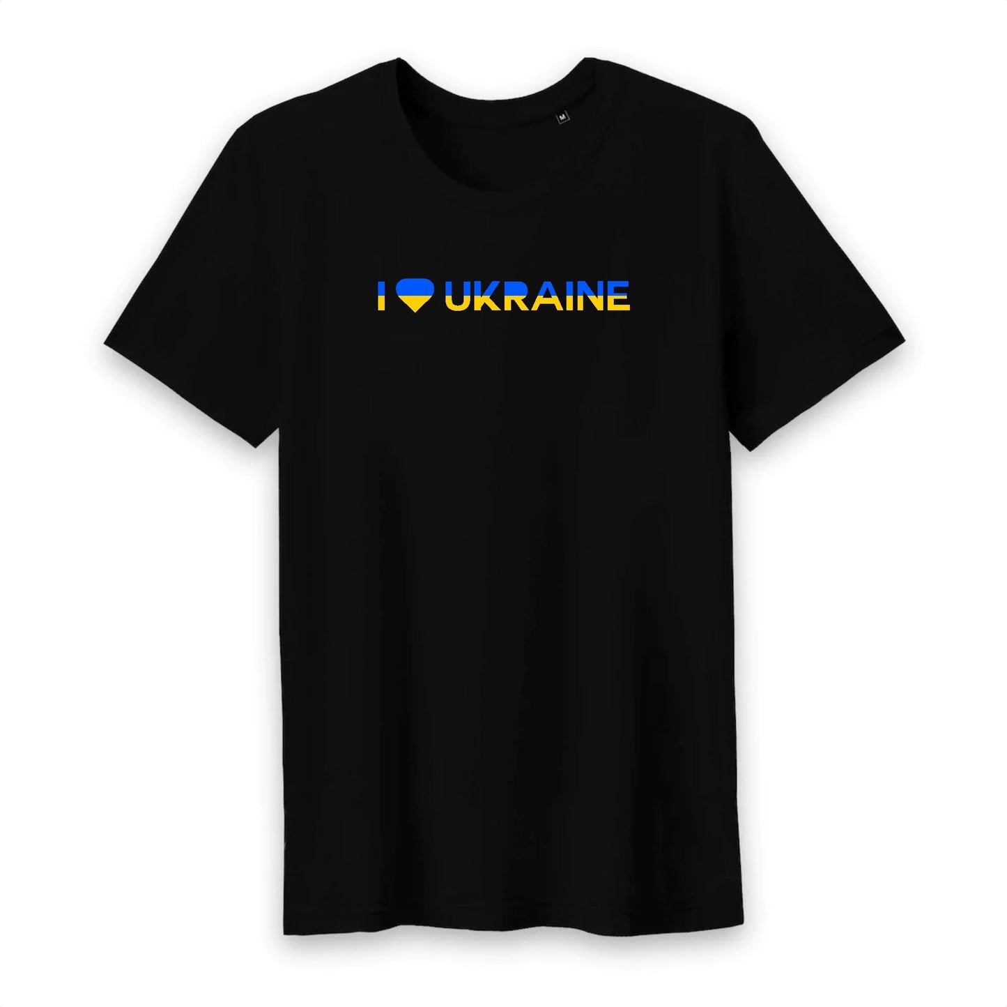 T shirt homme col rond I Love Ukraine