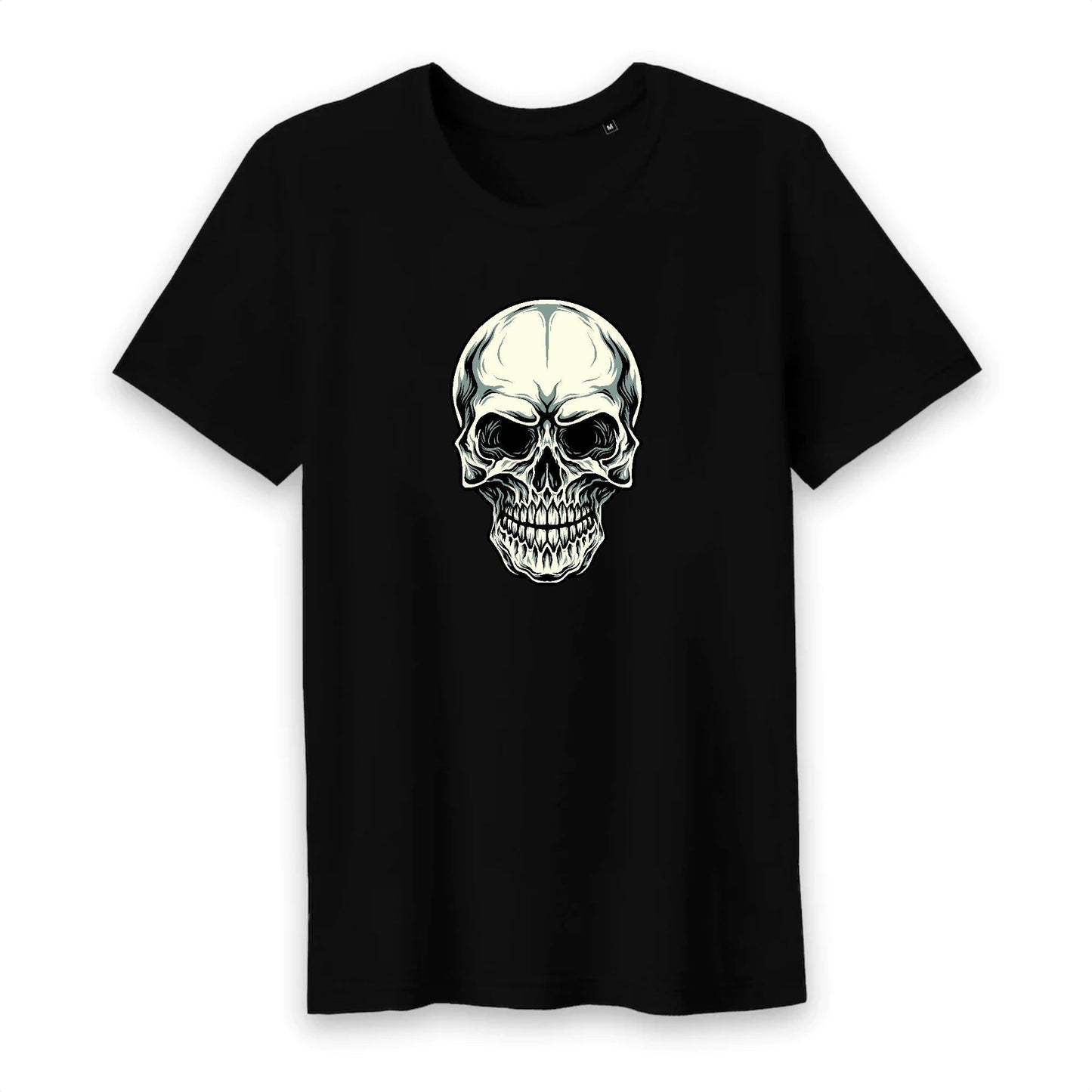 T shirt homme col rond Tête de Mort horreur
