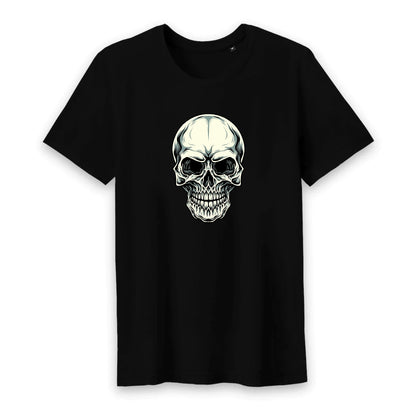 T shirt homme col rond Tête de Mort horreur