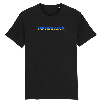 T shirt Unisex I Love Ukraine