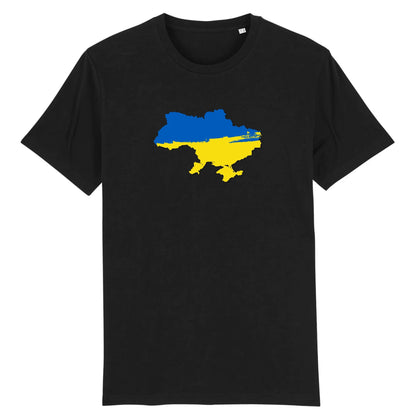 T shirt Ukraine carte