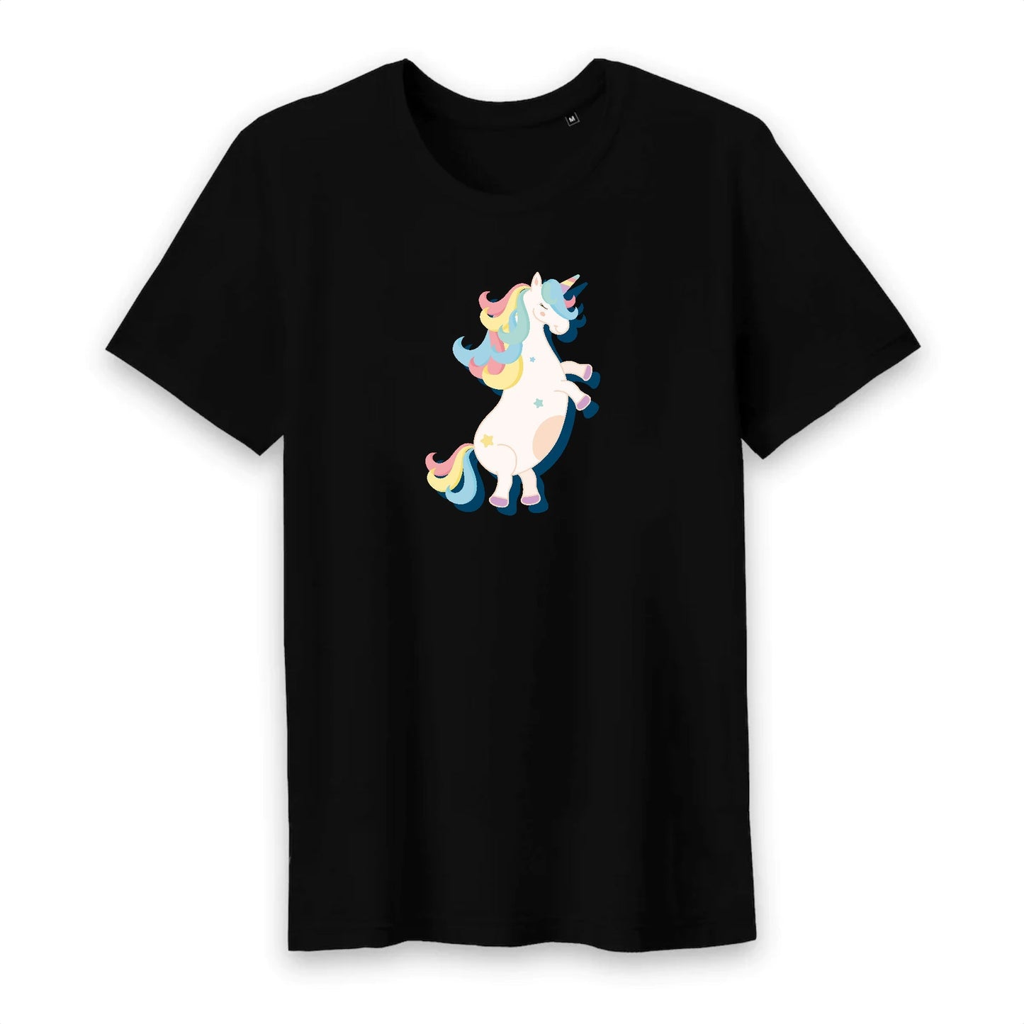 T shirt homme col rond Licorne danse