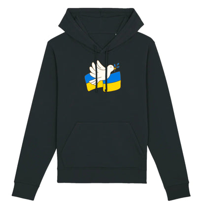 Sweat à capuche Ukraine appel à la paix