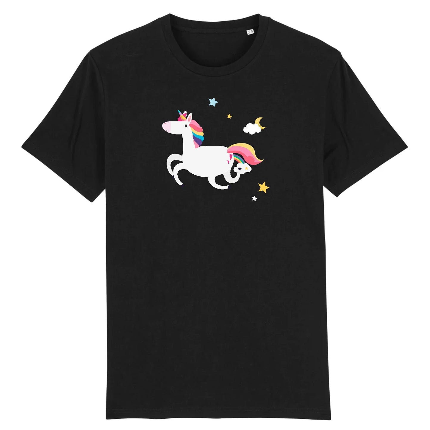 T shirt Licorne et étoiles