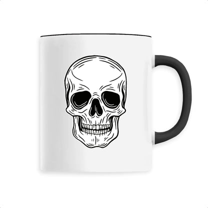 Mug Tête de Mort Blanche