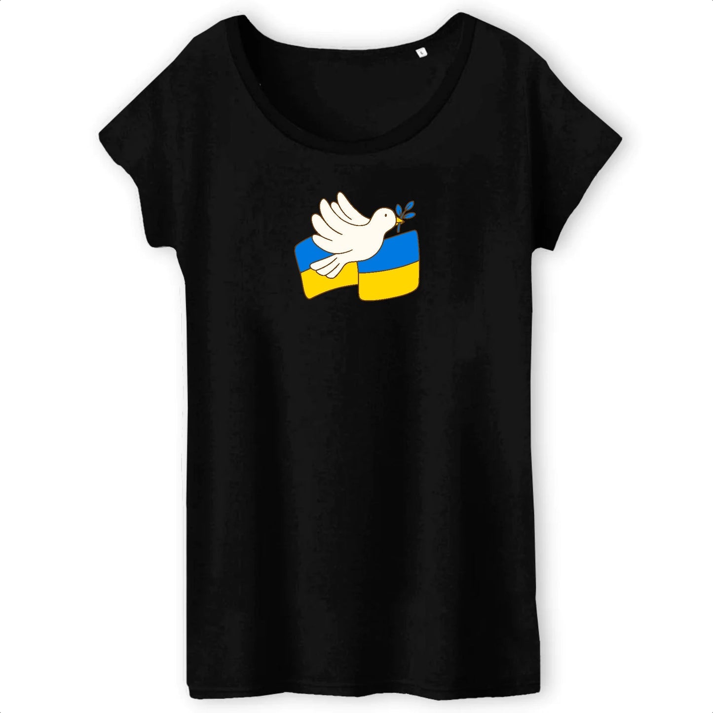 T shirt Femme Ukraine appel à la paix