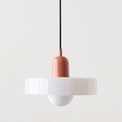 Suspension Bauhaus en Verre - Un Mélange Parfait de Créativité et de Design Moderne