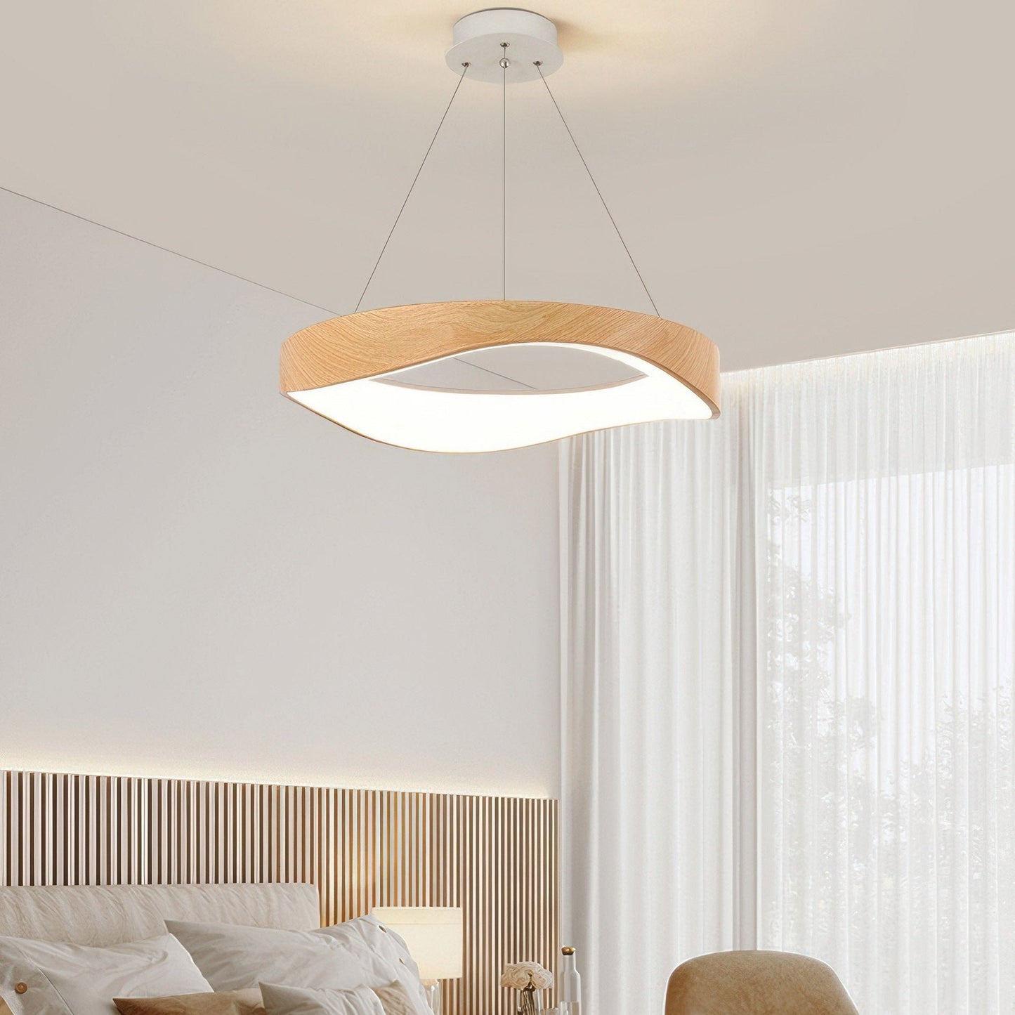 Suspension LED Moderne Ronde - Éclairage Énergie Efficace et Élégant