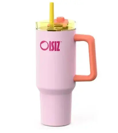 Oisiz Gobelet Thermique avec Poignée et Paille