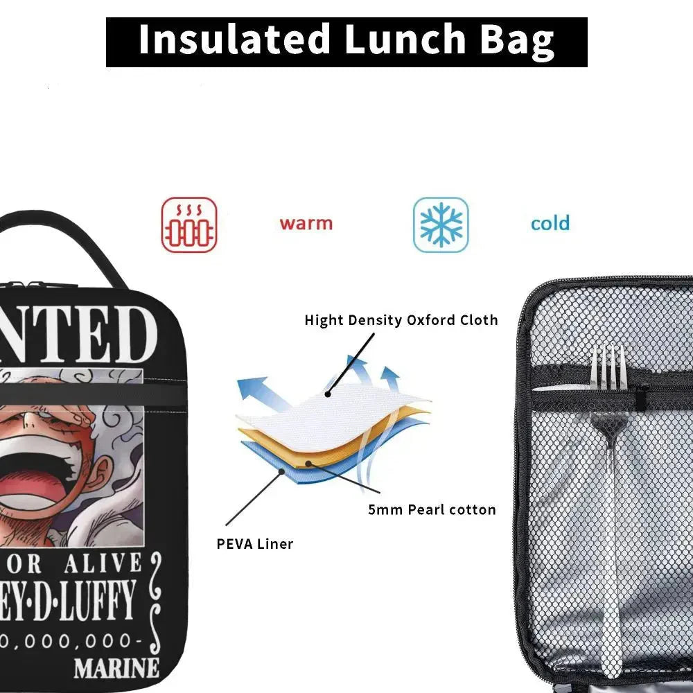 ONE PIECE Lunch Bag Isotherme (Mugiwara Boy)