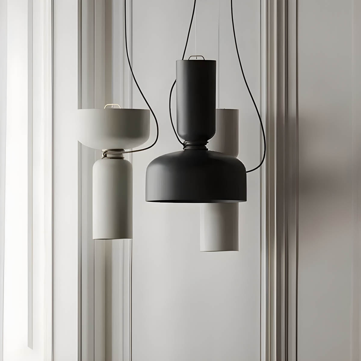 Suspension Orlee – Lampe Moderne Géométrique LED, Design Élégant et Polyvalent
