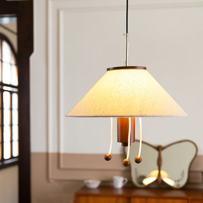 Suspension Octopus – Luminaire Sculptural en Métal et Bois avec Design Nautique