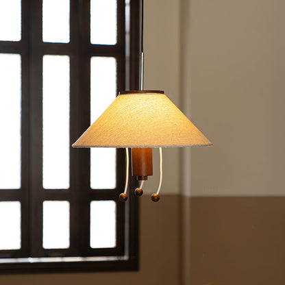 Suspension Octopus – Luminaire Sculptural en Métal et Bois avec Design Nautique