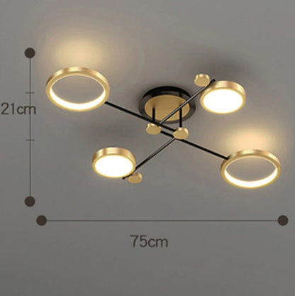 Plafonnier LED Moderne Design nordique