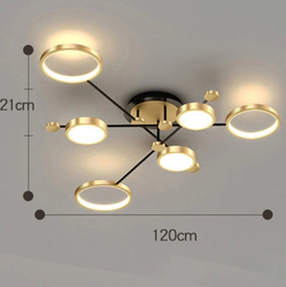 Plafonnier LED Moderne Design nordique