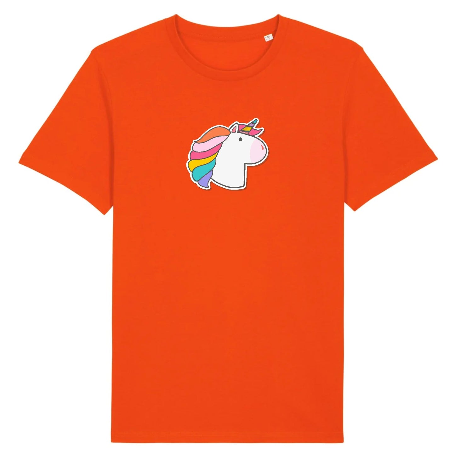 T shirt Unisex Licorne visage