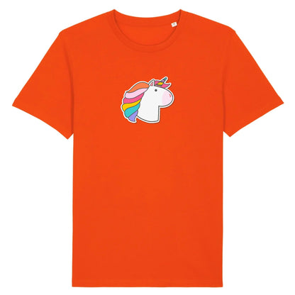 T shirt Unisex Licorne visage