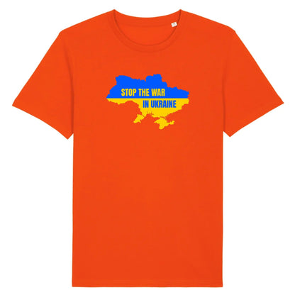 T shirt Unisex Ukraine carte du pays