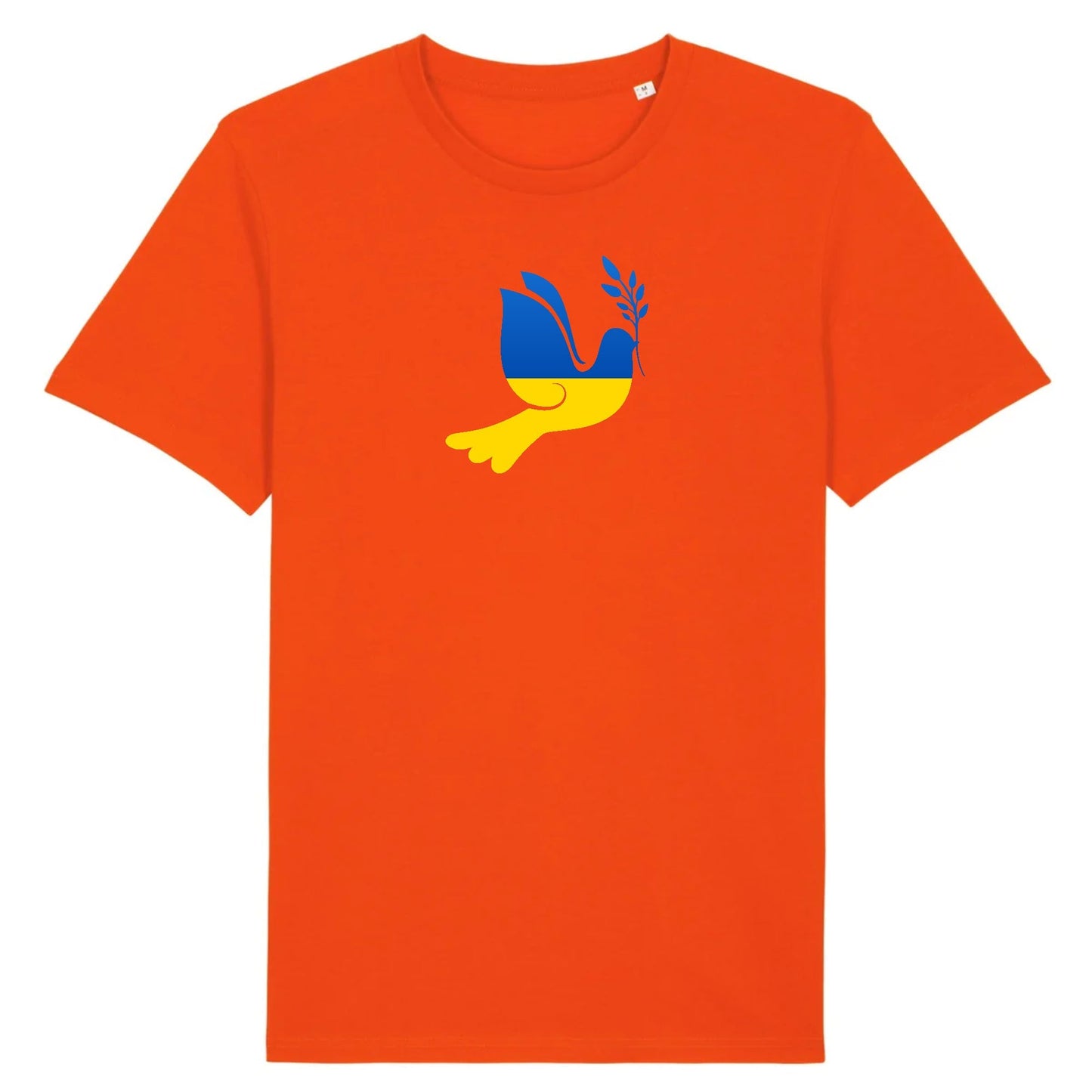 T shirt Unisex Ukraine Colombe de la Paix