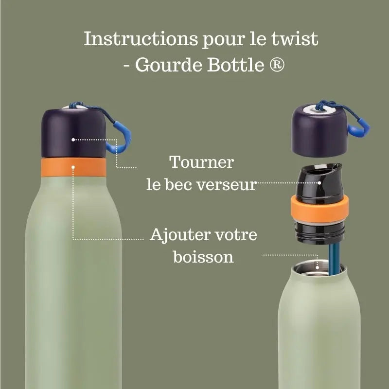 Owala Gourde Isotherme Verte 24oz