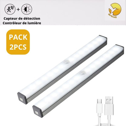 [ PACK ] de Lampes LED sans fil avec détecteur de mouvement