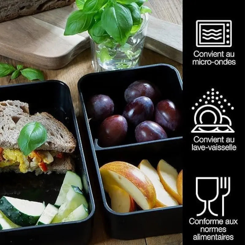 Pack Bento in a box Noir