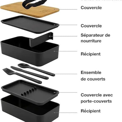 Pack Bento in a box Noir