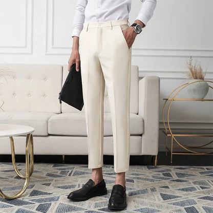 Pantalon capri beige