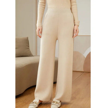 Pantalon laine femme-Old Money