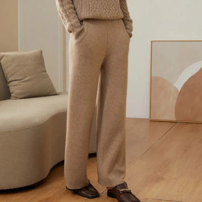 Pantalon laine femme-Old Money